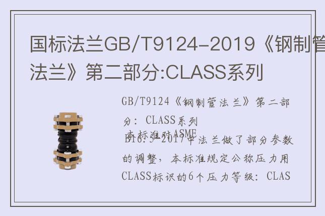 國標(biāo)法蘭GB/T9124-2019《鋼制管法蘭》第二部分:CLASS系列